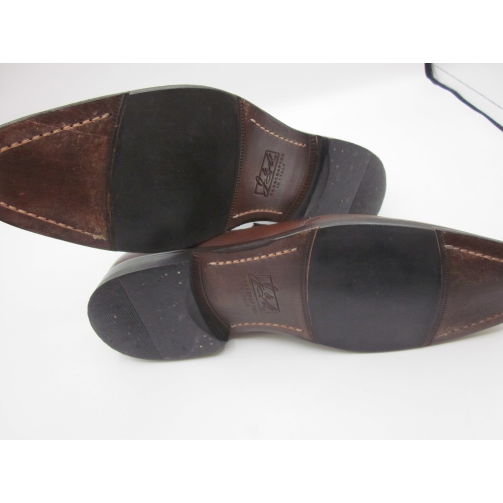 Dark brown Johnston and Murphy slip on shoe size 8.5 M - Picture 6 of 6